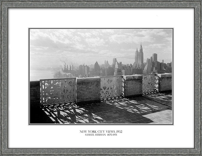 New York City views. 1932 Samuel Herman (875-1971)
