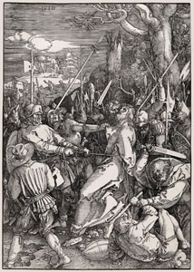 Взятие Христа под стражу. (Из серии гравюр «Большие Страсти») (1510)