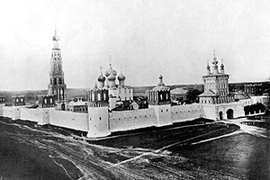 Фотография Старой Москвы. Новодевичий монастырь 1900 г.