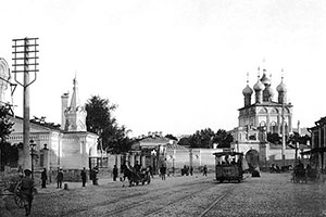 Улица Малая Дмитровка. Москва, 1900 г.