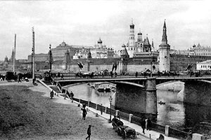 Москворецкий мост. Москва, 1900 г.