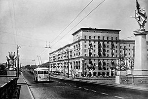 Ленинградский проспект. Москва, 1951 г.