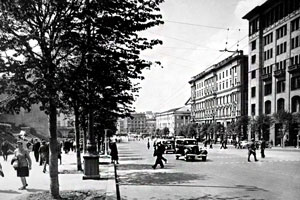 Проспект Маркса. Москва, 1934 г. (Театральный проезд)