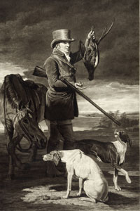 С охоты. Лондон, 1886 г. с акватинты В. Норгейта