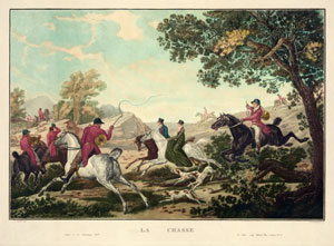 . La Chasse. 1840,   . 