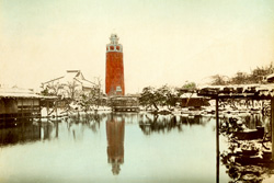 Токио. Парк Асакусо зимой. Япония 1868-1912