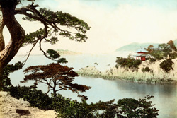 Остров. Фотография  Япония 1868-1912