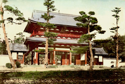 Храм в Киото. Япония 1868-1912