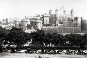 Тауэр. фотография старого Лондона, 1900
