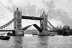  . London Bridge, 1894,   M. Tilly