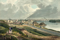 Гравюра (принт)  Филадельфия . 1835