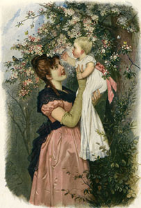 Весенние цветы. с ксилографии 1890 г.