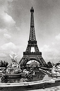 Эйфелева башня, 1900, Фотографии старого Парижа.