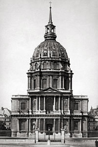   . Le Dome de l'Hotel des Invalides. Paris, 1910