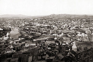 Вид старого Тифлиса. Панорама. 1900