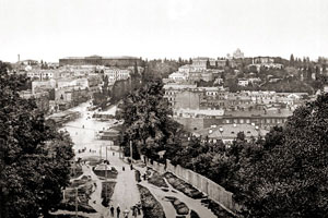 Киева 1900 Вид на Университет