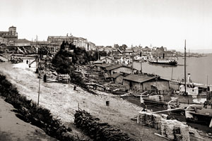 Киев 1900 Берег Днепра