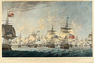 Битва при Кампердуине (1797), атака британского флота Роберта Додда.