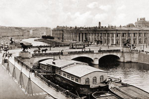 Старый Петербург фотография. 1900. Аничков мост