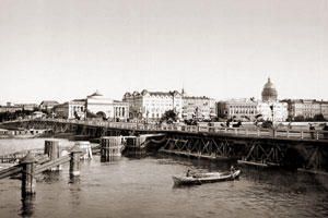 Старый Петербург фотография. 1900 Дворцовая Набережная
