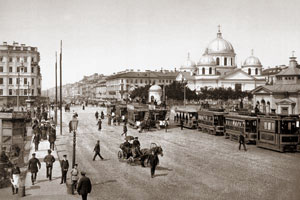 Старый Петербург фотография. 1900 Знаменская площадь