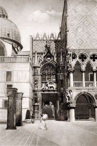 Бумажные ворота (Porta della carta). Венеция, 1910