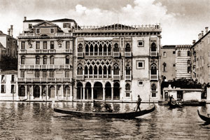 Palazzo Ca d'Oro. Венеция, 1910