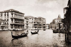Большой канал (Canal Grande). Венеция, 1910