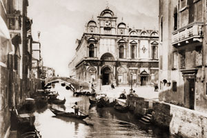 Rio dei Mendicanti ed Ospedale Civile. Венеция, 1910